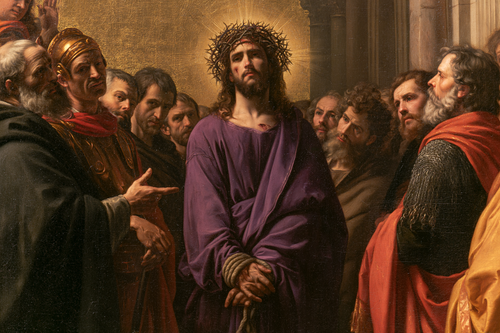 Ecce Homo - 神聖な黄金 ・ 風景 n° 10 - キリスト教美術