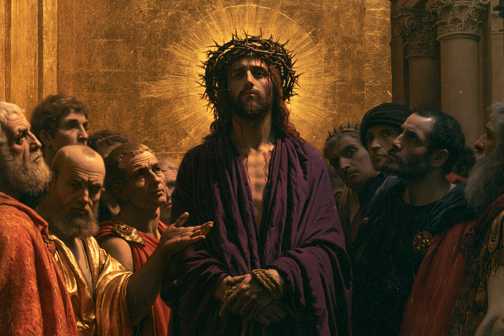 Ecce Homo - 神聖な黄金 ・ 風景 n° 11