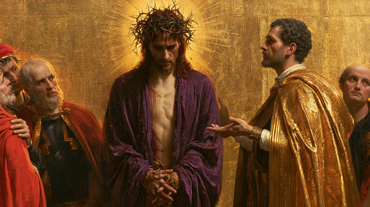Ecce Homo - 神聖な黄金 ・ 風景 n° 12