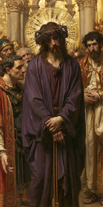 Ecce Homo - 神聖な黄金 ・ 肖像 n° 2