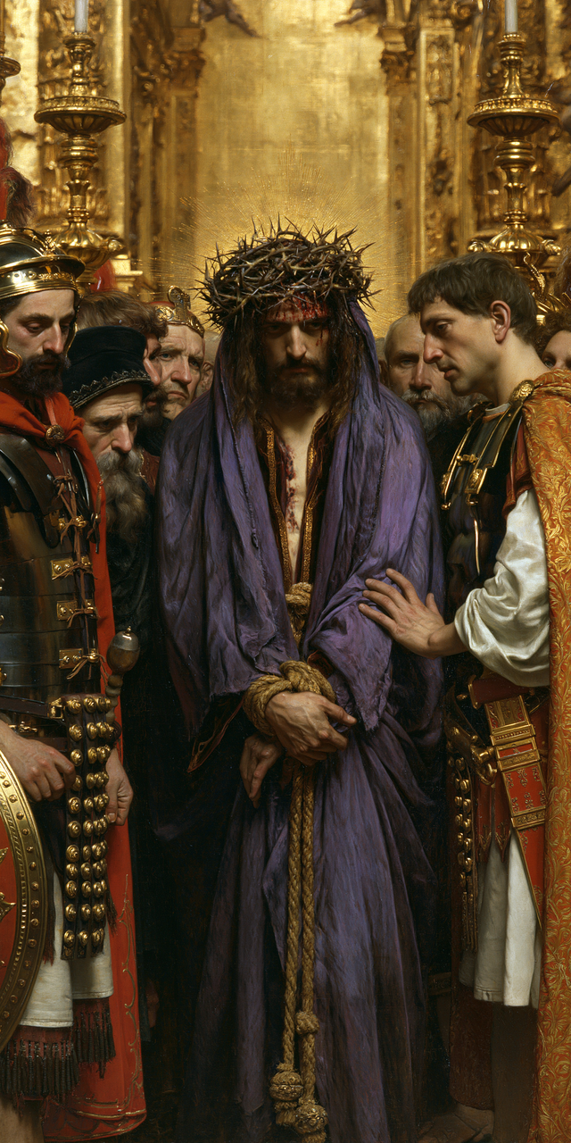 Ecce Homo - 神聖な黄金 ・ 肖像 n° 3