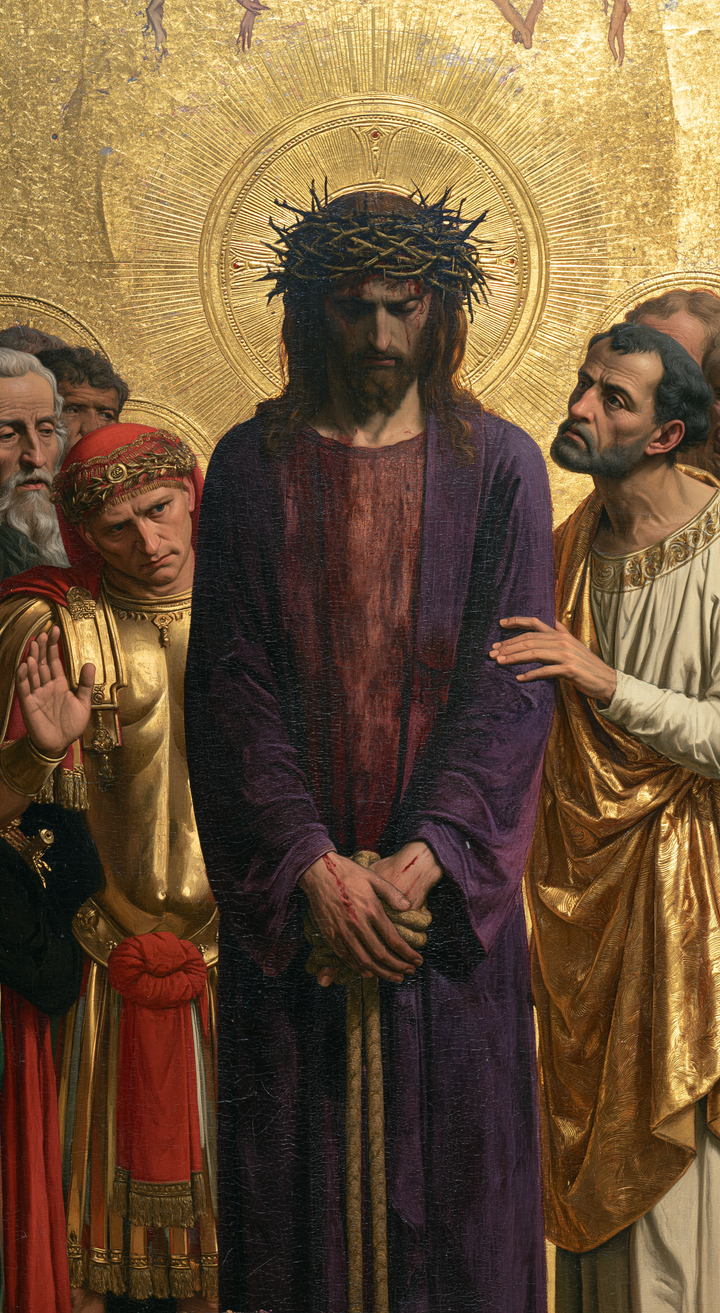 Ecce Homo - 神聖な黄金 ・ 肖像画 n° 6