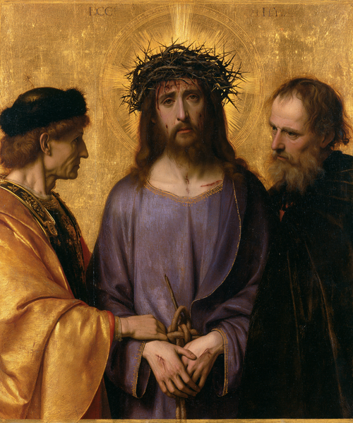 Ecce Homo - 神聖な黄金 ・ 肖像画 n° 26 - キリスト教美術
