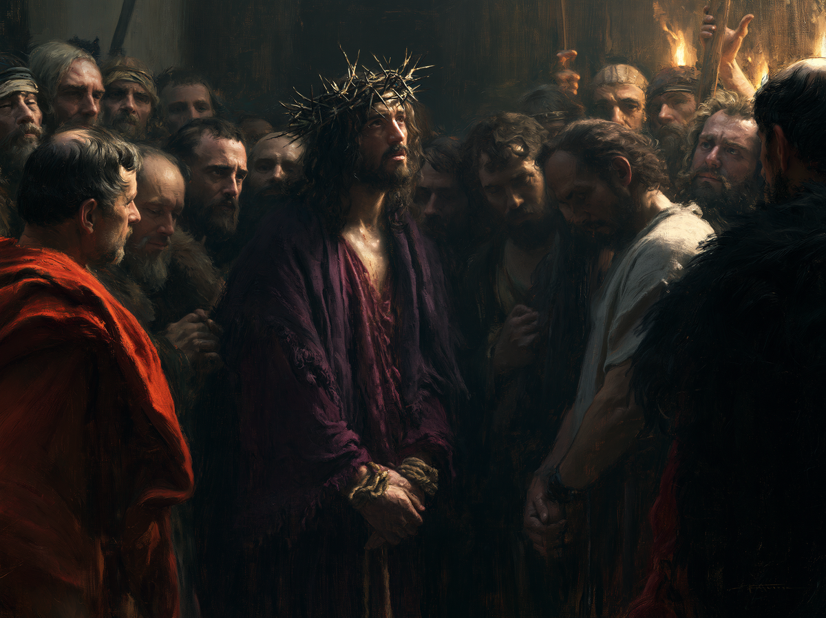 Ecce Homo — The Upturned Gaze in the Nocturnal Circle