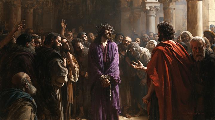 Ecce Homo — The Captive in the Parting Circle