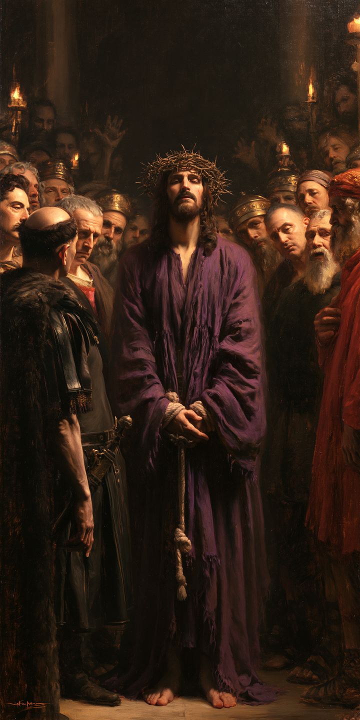 Ecce Homo - 神聖な沈黙 ・ 肖像 n° 1