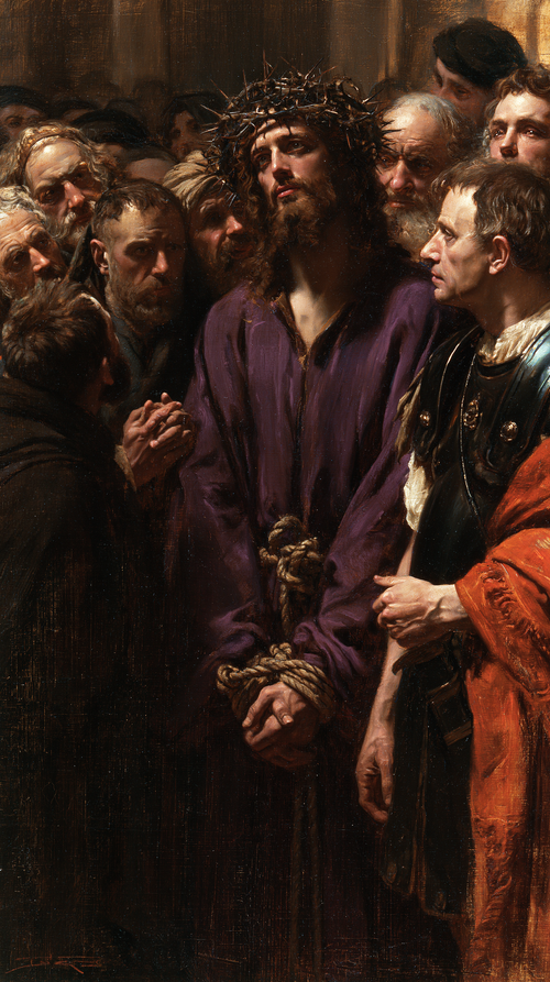 Ecce Homo - 神聖な沈黙 ・ 肖像 n° 10 - キリスト教美術
