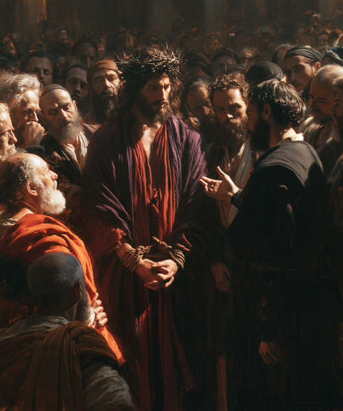 Ecce Homo - 神聖な沈黙 ・ 肖像 n° 25 - キリスト教美術