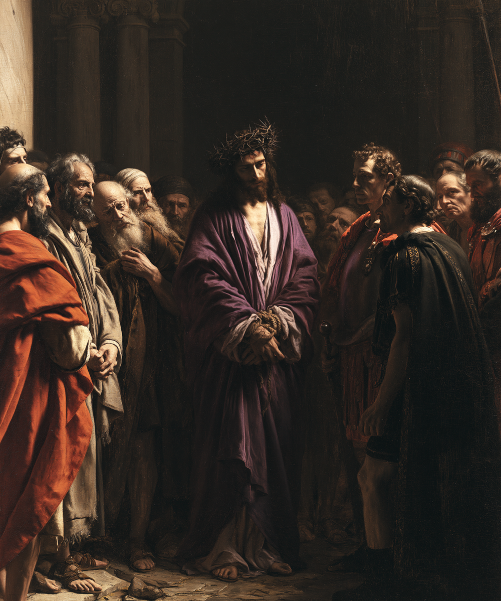 Ecce Homo - 神聖な沈黙 ・ 肖像 n° 26 - キリスト教美術