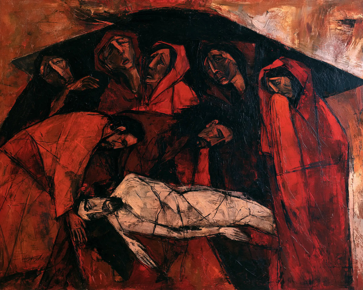 The Entombment of Jesus Christ — Rest Beneath the Roof of Night