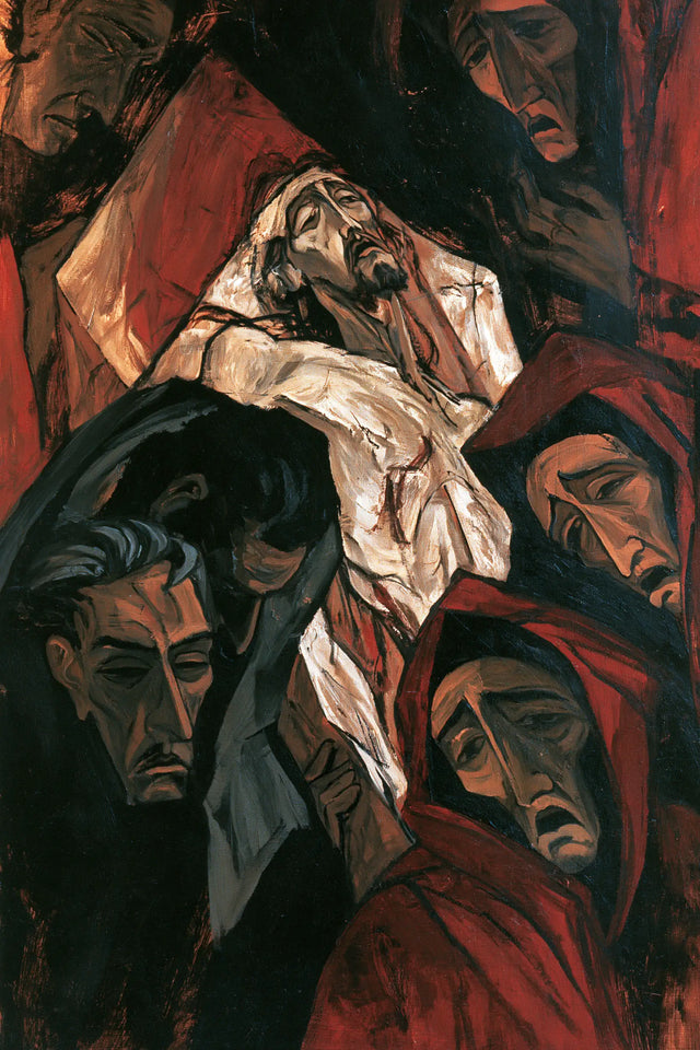 The Entombment of Jesus Christ — The White Rift of Mourning