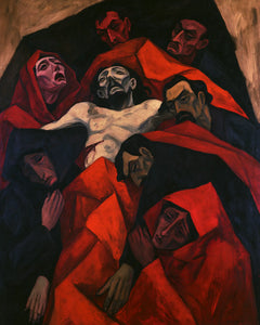The Entombment of Jesus Christ — The Pale Torso and the Fiery Cloaks