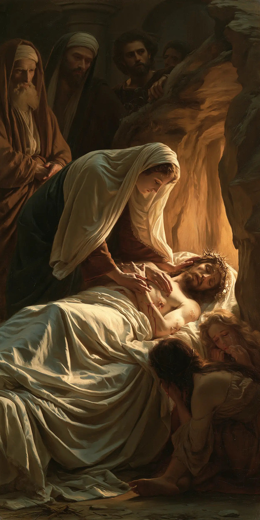 The Entombment of Jesus Christ - Intimate Mourning · Portrait n° 2