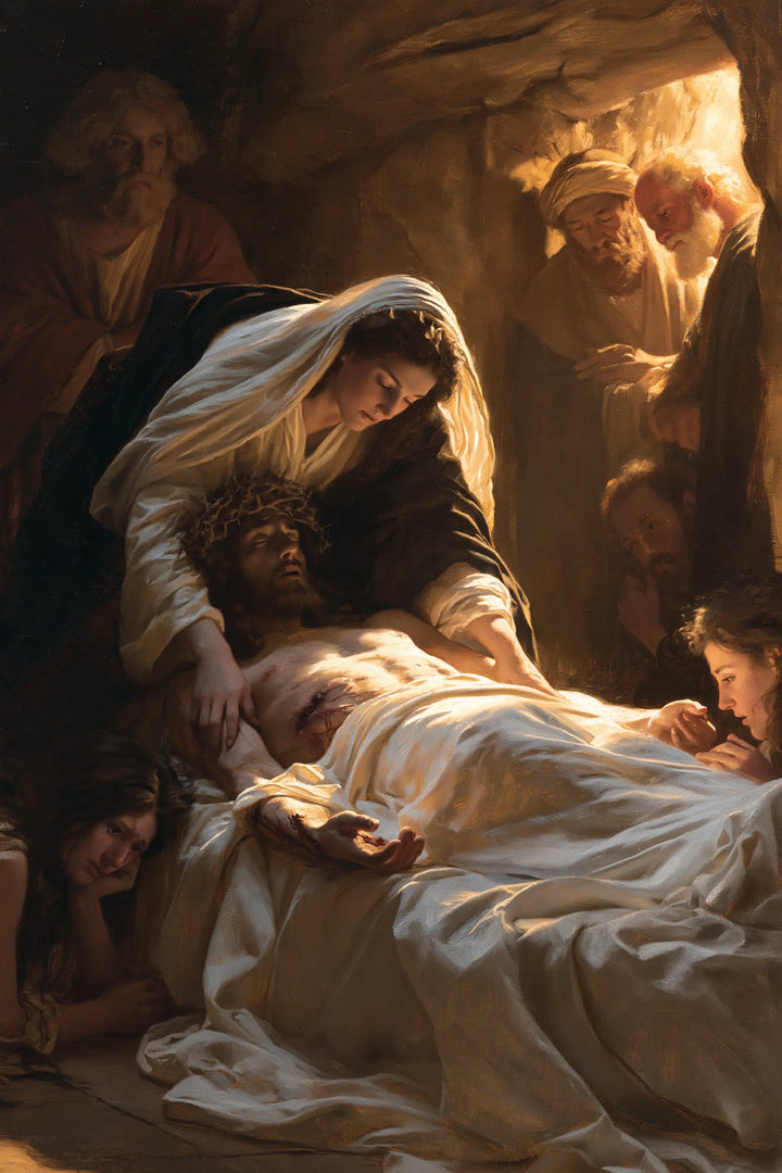 The Entombment of Jesus Christ - Intimate Mourning · Portrait n° 7