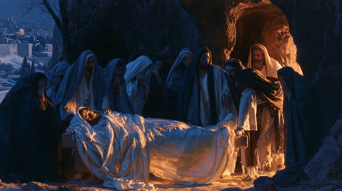 The Entombment of Jesus Christ — Ivory Between the City and the Flame