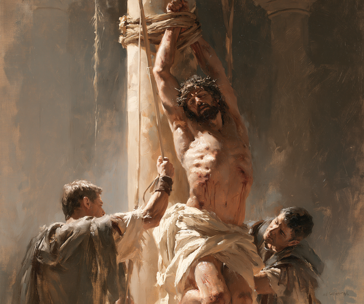 The Flagellation of Christ — The Body Beneath Daylight