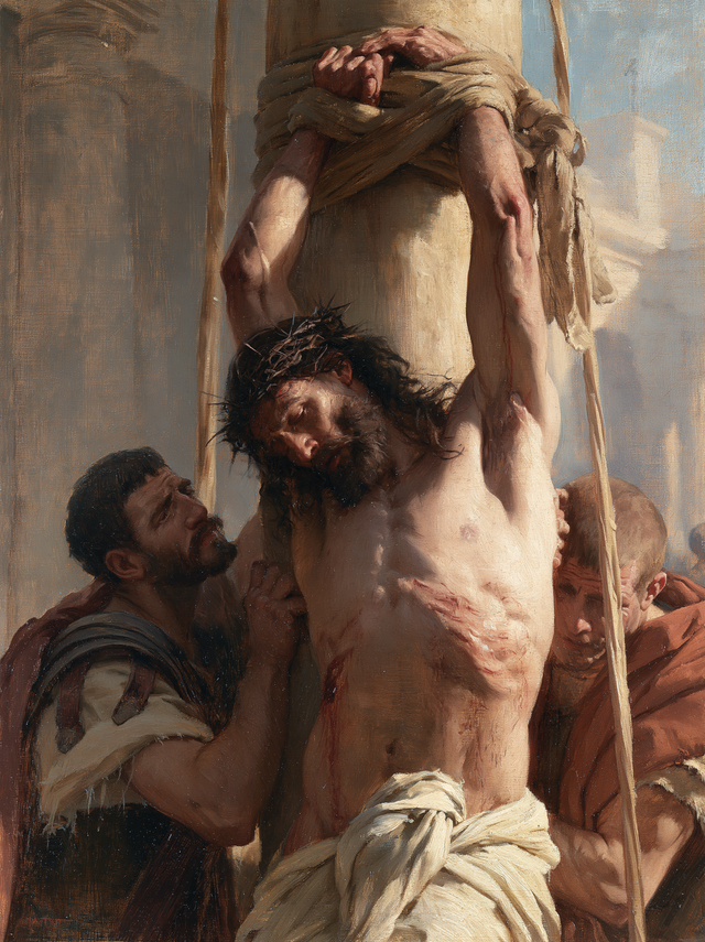 キリストの鞭打ち - 印象派 ・ 肖像 n° 11
