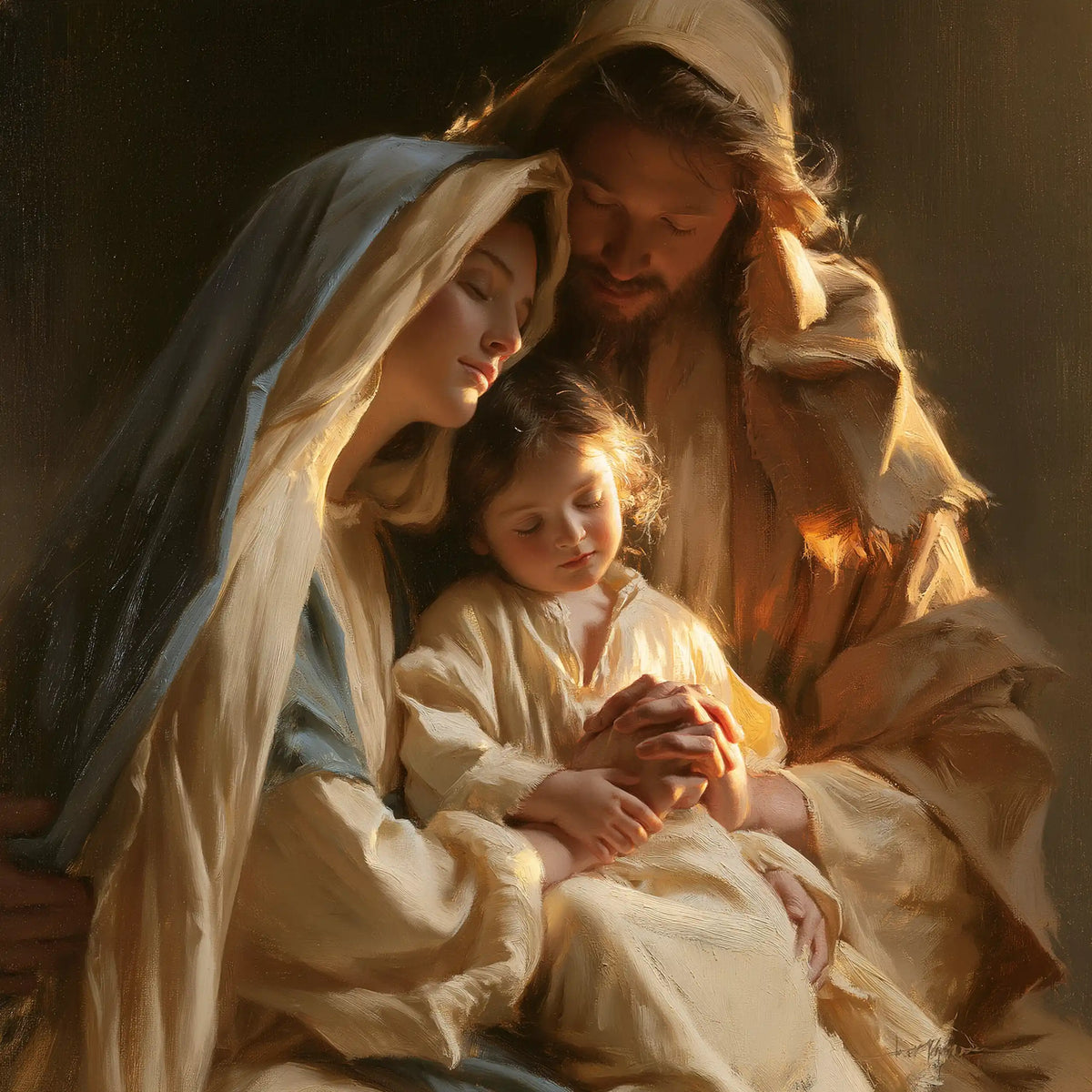 The Holy Family — Slumber in the Hollow of Ivory