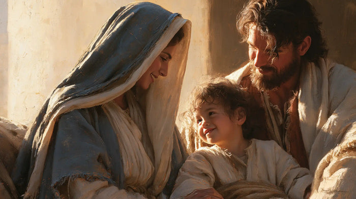 The Holy Family — Laughter in the Daylight Ray