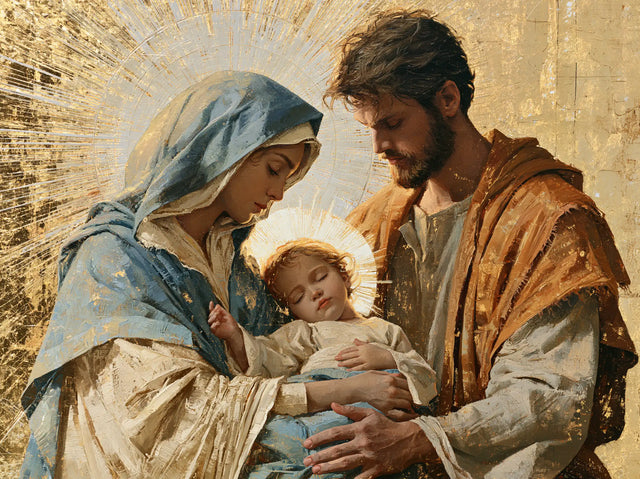 The Holy Family — Slumber in Circles of Radiance
