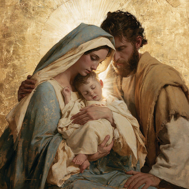 The Holy Family - Sacred Gold · Square n° 2