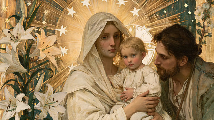 The Holy Family — The Child at the Threshold of Stars