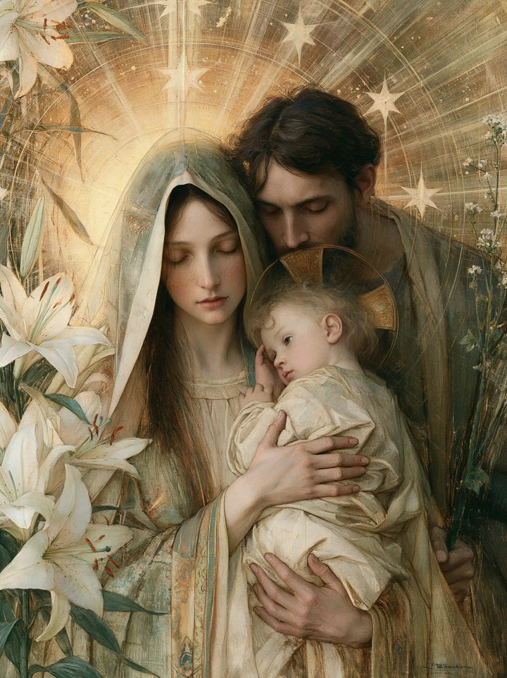 The Holy Family - Symbolist · Portrait n° 14