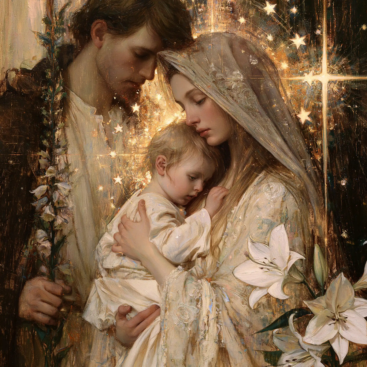 The Holy Family — Slumber Beside the Bright Star