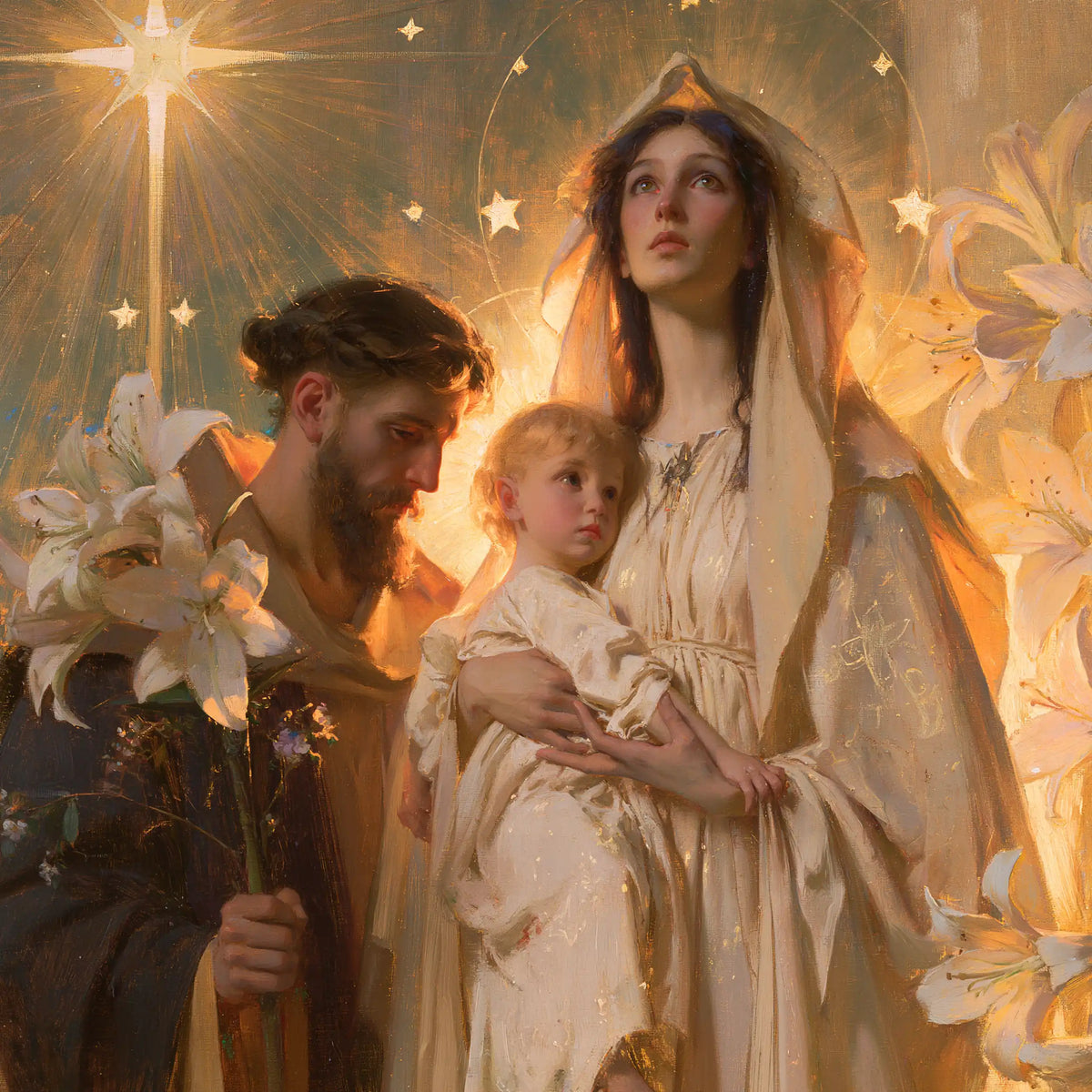 The Holy Family — The Gaze Toward the Great Star