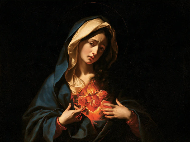 Immaculate Heart of Mary - Caravaggio Tenebrism · Landscape n° 7