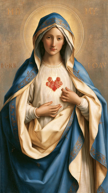 Immaculate Heart of Mary - Florentine Renaissance · Portrait n° 9
