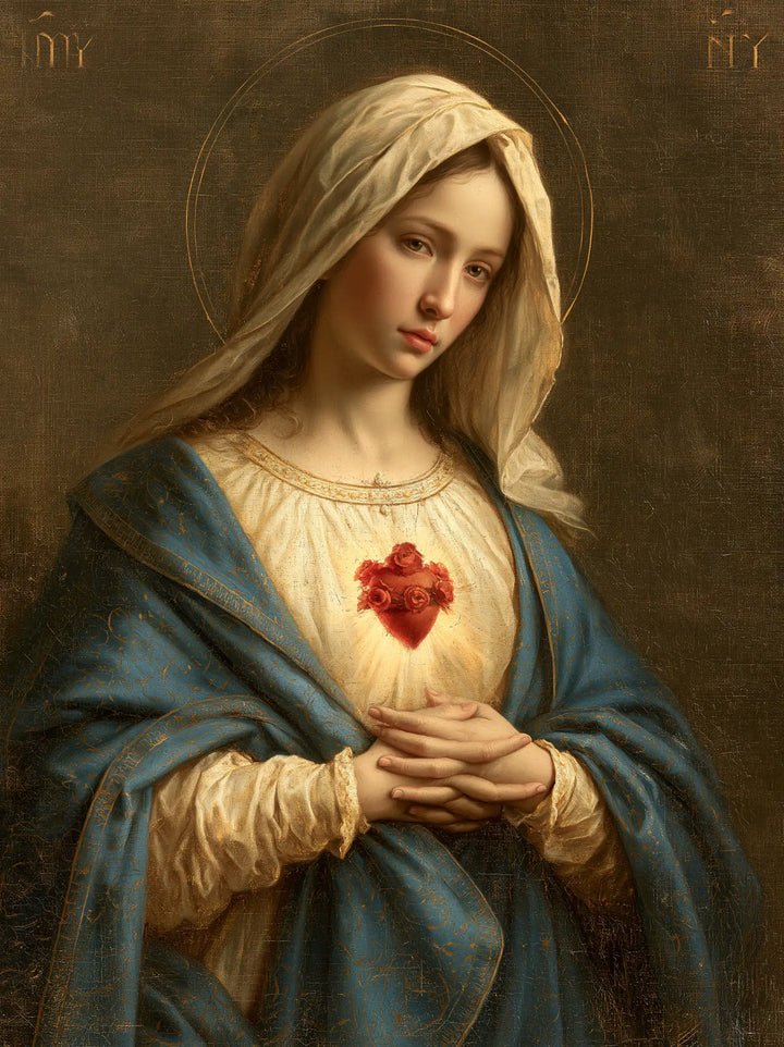 The Immaculate Heart of Mary — The Little Heart Beneath the Honey Veil