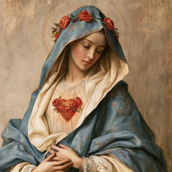 Immaculate Heart of Mary - Florentine Renaissance · Square n° 1