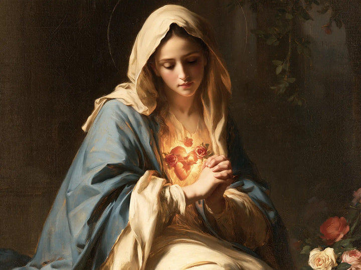 The Immaculate Heart of Mary — Prayer Turned Toward Inner Light
