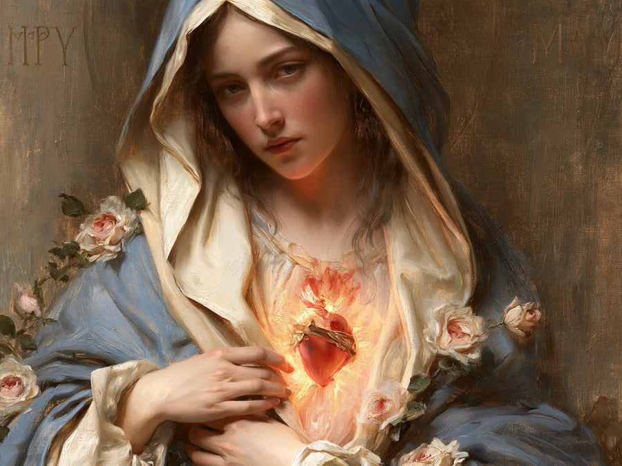 Immaculate Heart of Mary - Sacred Maternal Tenderness · Landscape n° 1