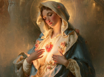 Immaculate Heart of Mary - Sacred Maternal Tenderness · Landscape n° 3