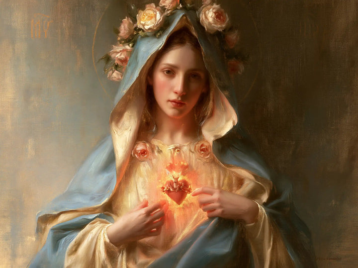 Immaculate Heart of Mary - Sacred Maternal Tenderness · Landscape n° 4