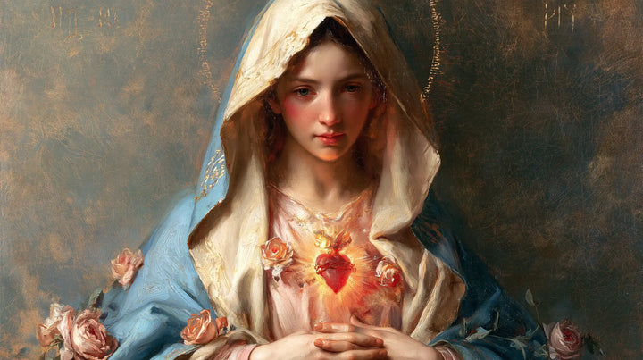 Immaculate Heart of Mary - Sacred Maternal Tenderness · Landscape n° 13