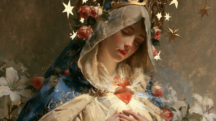 The Immaculate Heart of Mary — The Rose Crown and the Luminous Inclination