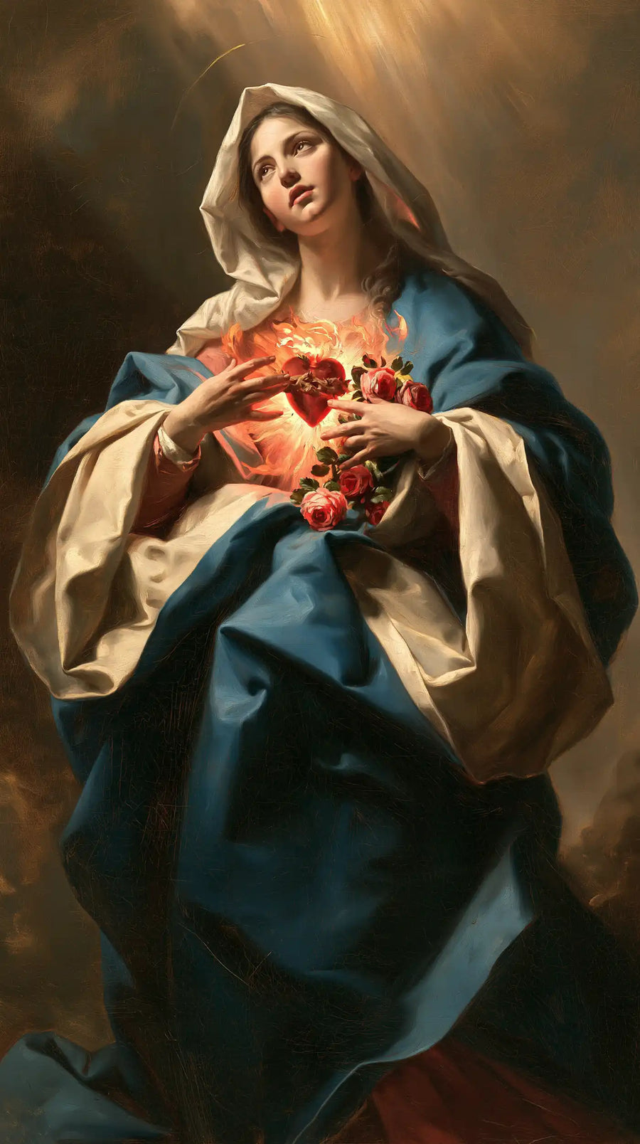 Immaculate Heart of Mary - Theatrical Baroque · Portrait n° 5