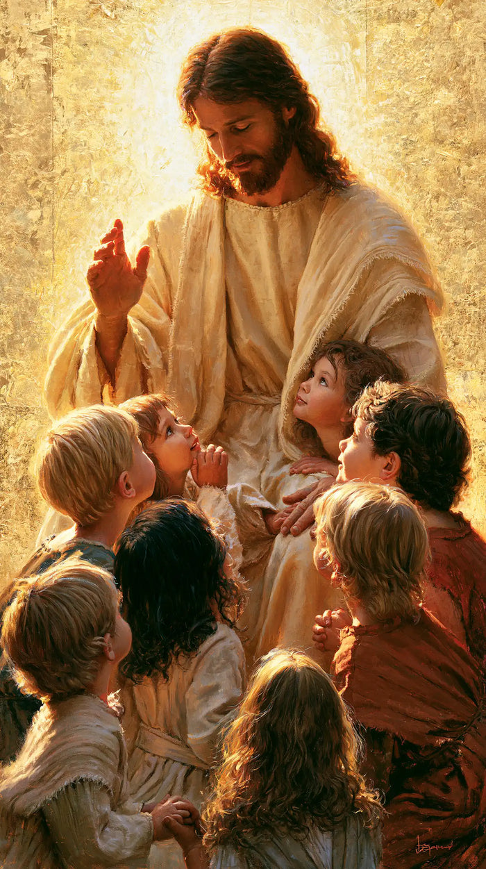 Jesus and the Children — Childhood’s Warm Cloaks