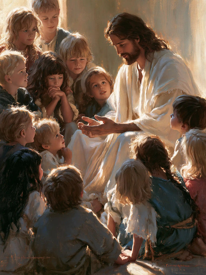 Jesus and the Children — The Gift of Open Palms