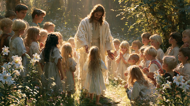 Jesus and the Children — Open Arms in the Clearing