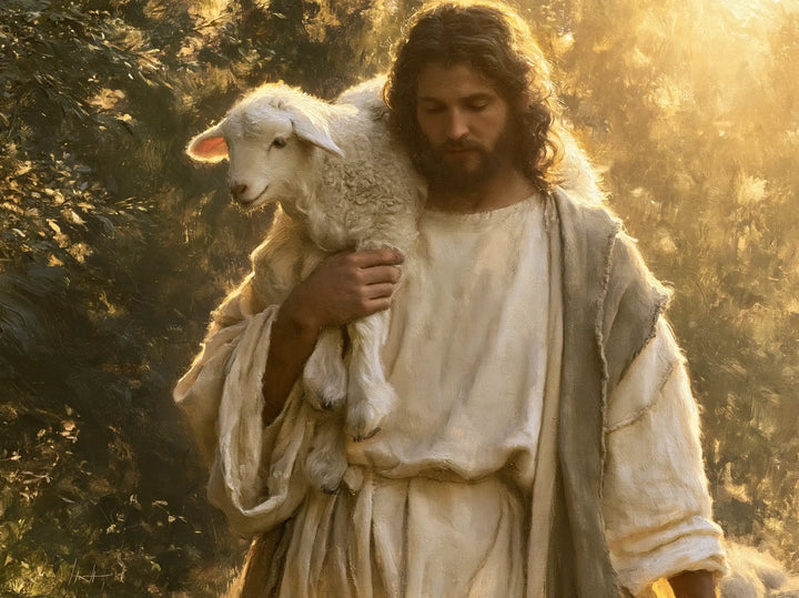 Jesus and the Lamb - Biblical Cinema · Landscape n° 2