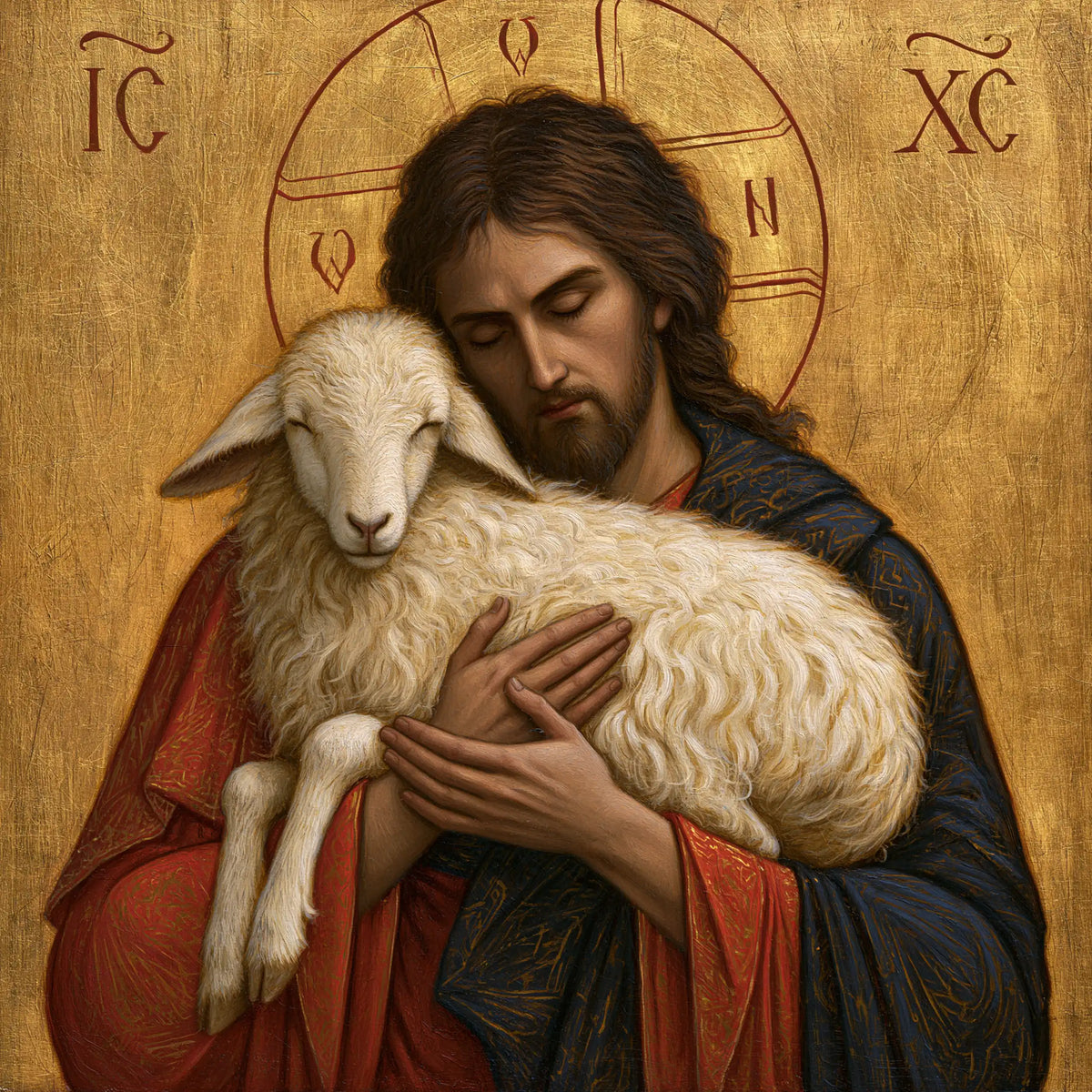 Jesus and the Lamb — Sleep Against the Temple