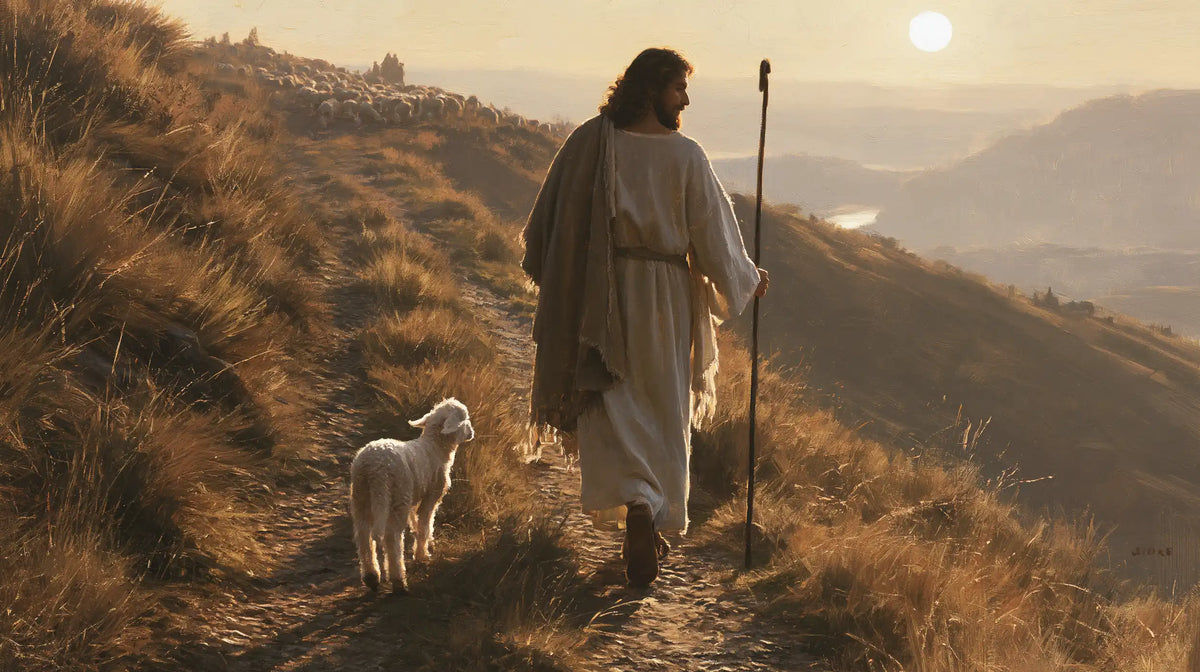 Jesus and the Lamb — The Road of the Pale Sun