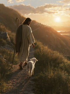 Jesus and the Lamb — The Last Ray on the Narrow Path