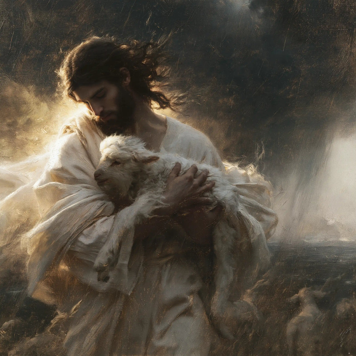 Jesus and the Lamb — The Shepherd at the Centre of the Turmoil