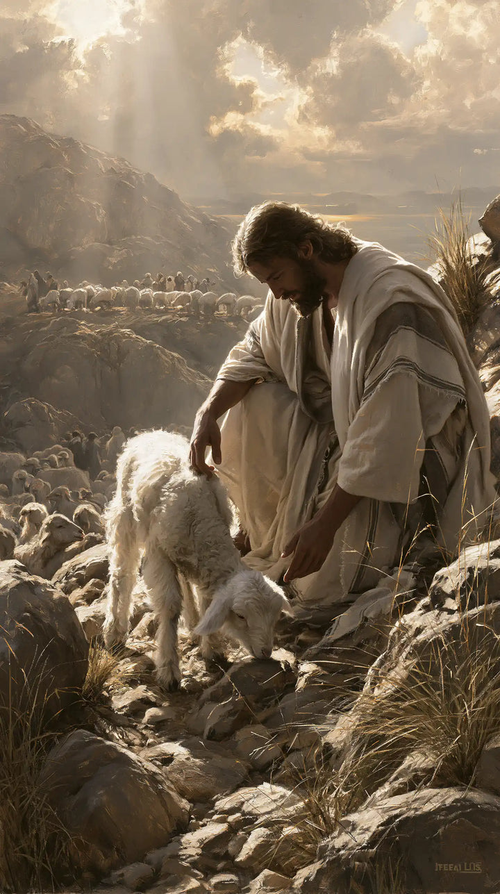 Jesus and the Lamb — The Rediscovered Step Among the Stones
