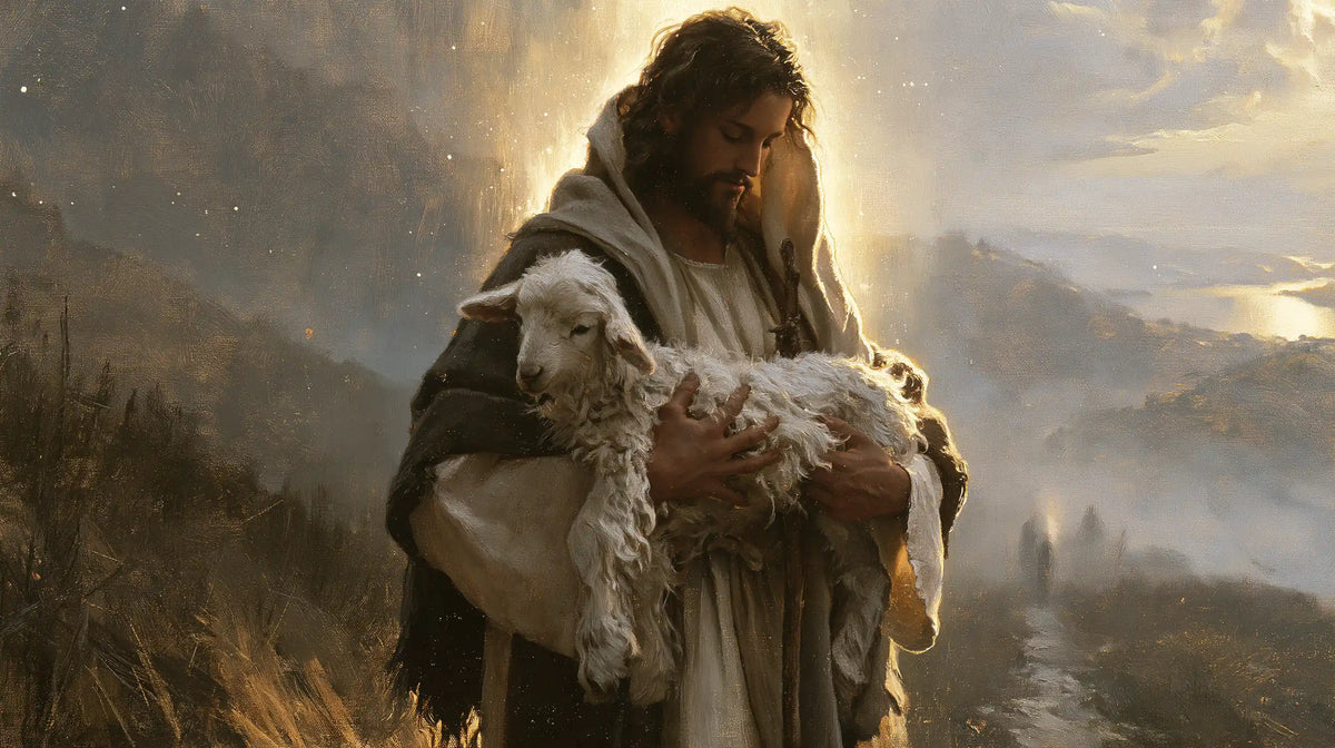 Jesus and the Lamb — The Companion of Silver Valleys